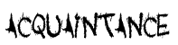 Acquaintance