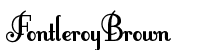 Fontleroybrown