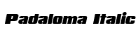 Padaloma italic