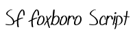 Sf foxboro script