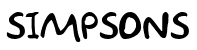 Simpsons Font